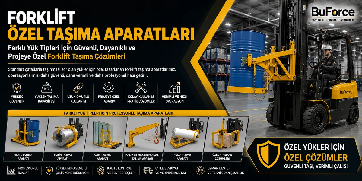 FORKLİFT TAŞIMA APARATLARI