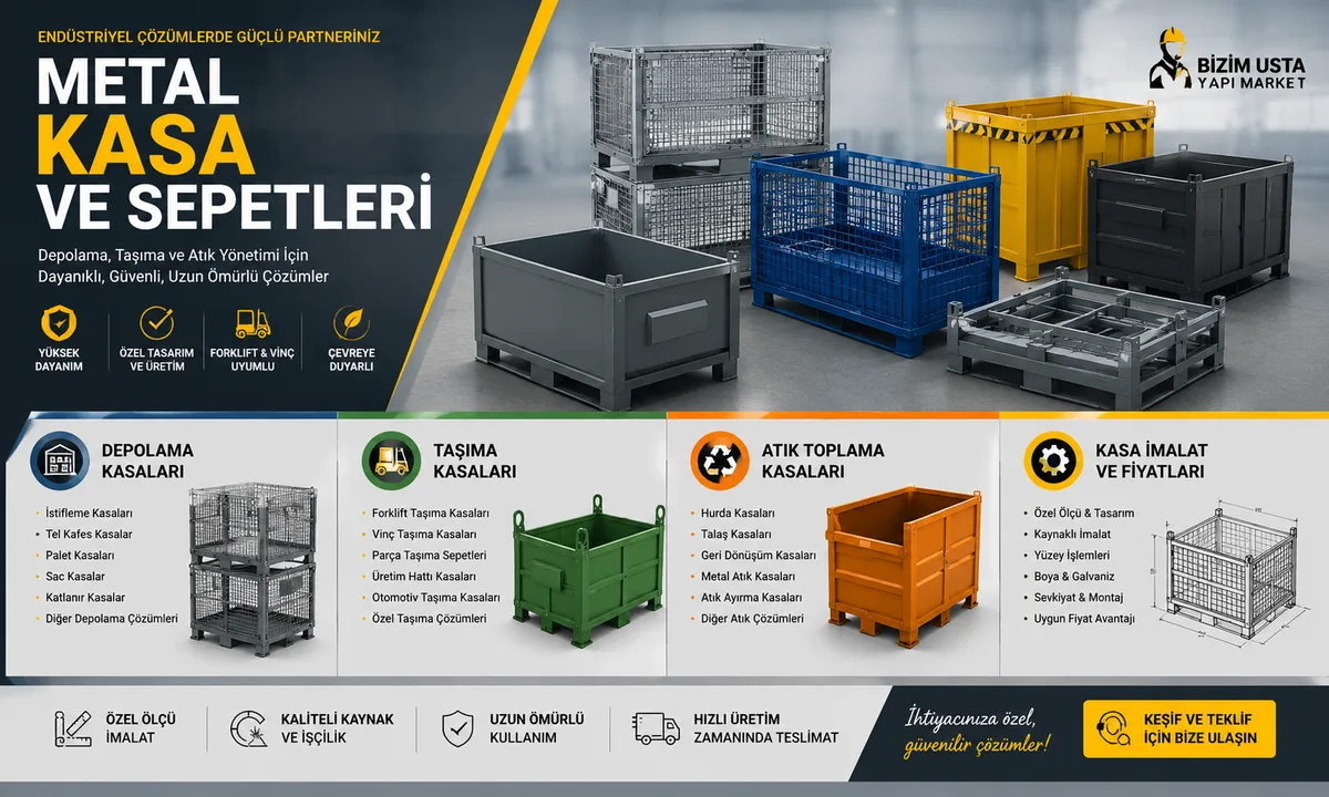 METAL KASA VE SEPETLERİ