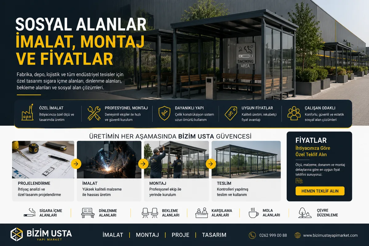İMALAT, MONTAJ VE FİYATLAR