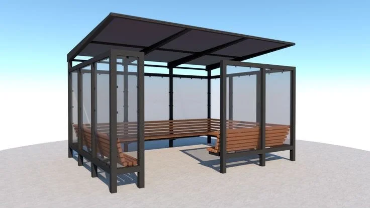 NEXA GLASS PARK SİGARA İÇME ALANI