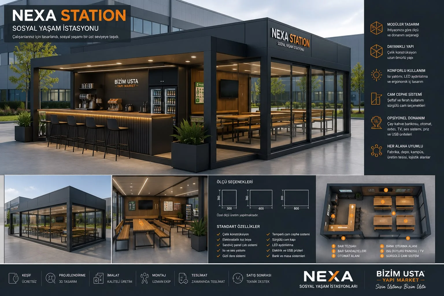 NEXA STATION Sosyal Yaşam İstasyonu