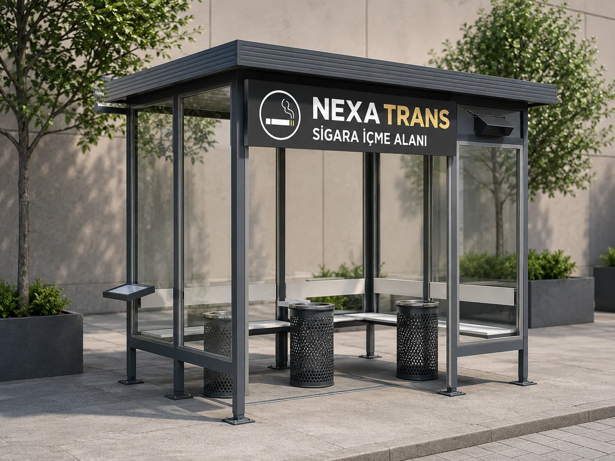 NEXA TRANS ADO DONDURMA Sigara İçme Alanı Projesi