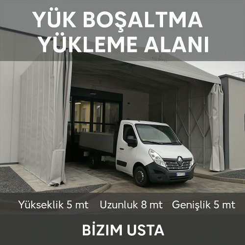 Akordiyon Tünel Yükleme Alanı Model 19